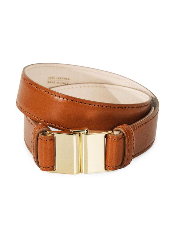 #2: حزام كابيت الجلدي - تير آند غولد