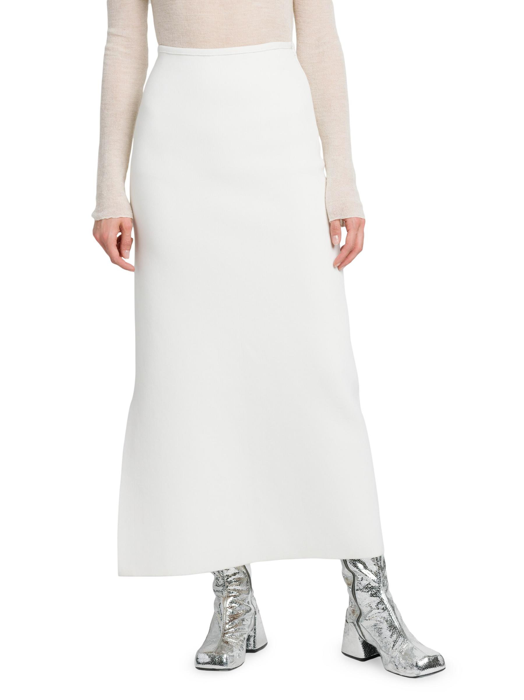 JIL SANDER リブニットミディスカート Jil Sander - リブ・ニット・ミディ・スカート をオンライン購入