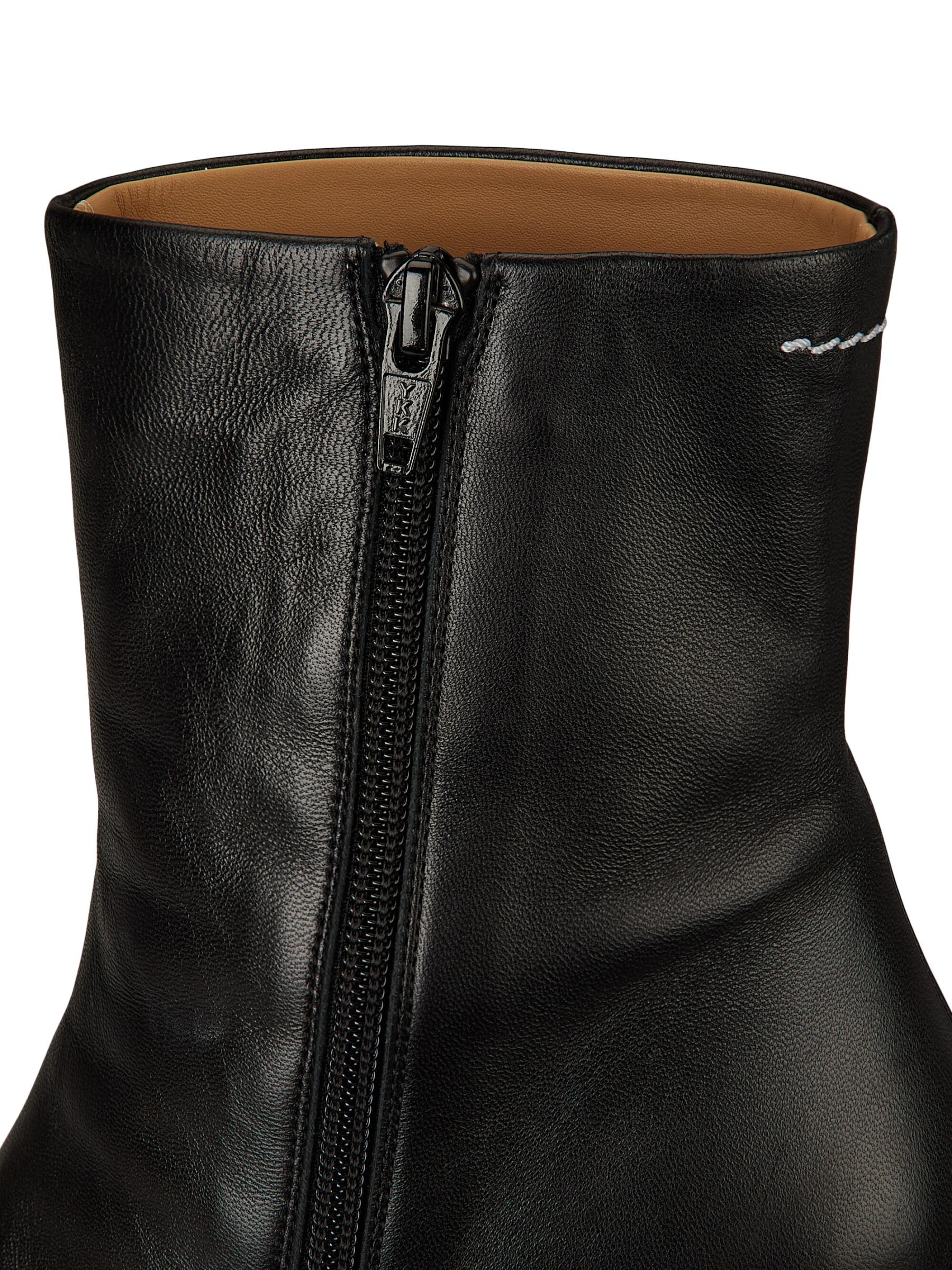 MM6 Anatomic 70mm アンクルブーツ MM6 Maison Margiela Anatomic 70mm アンクルブーツ | ブラック