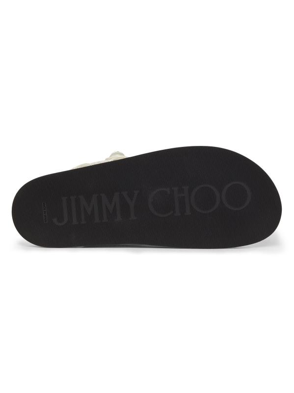 【Jimmy Choo】フェイエンスサンダル フェイエンス シティ サンダル |ブラック ナッパ レザー