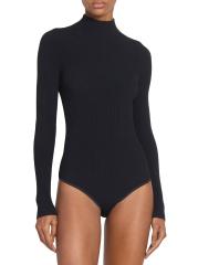Alaïa - モックタートルネックリブニットボディスーツ を