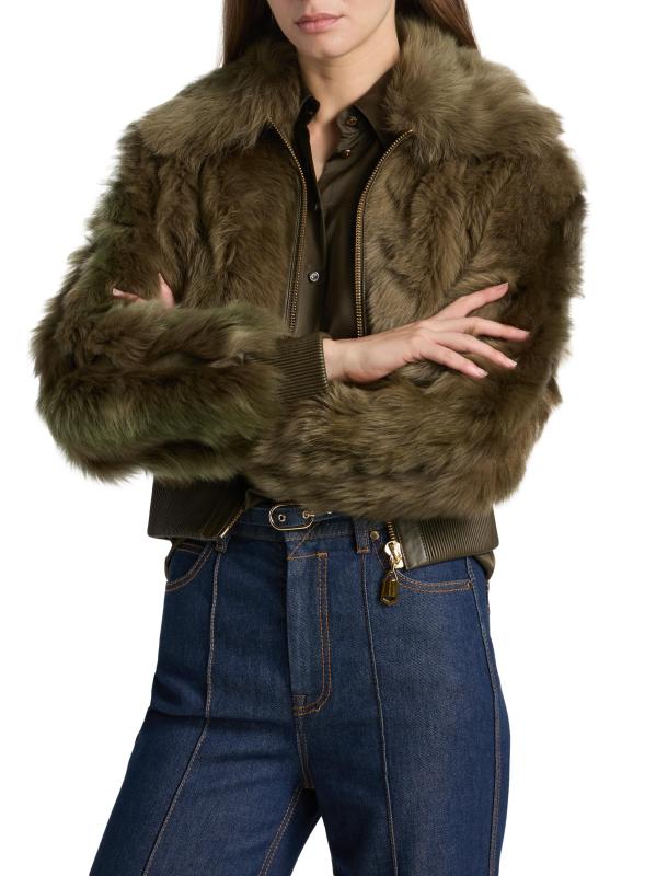 #2: جاكيت شيرلينغ بومبر من هيبنوتيك - أوليف