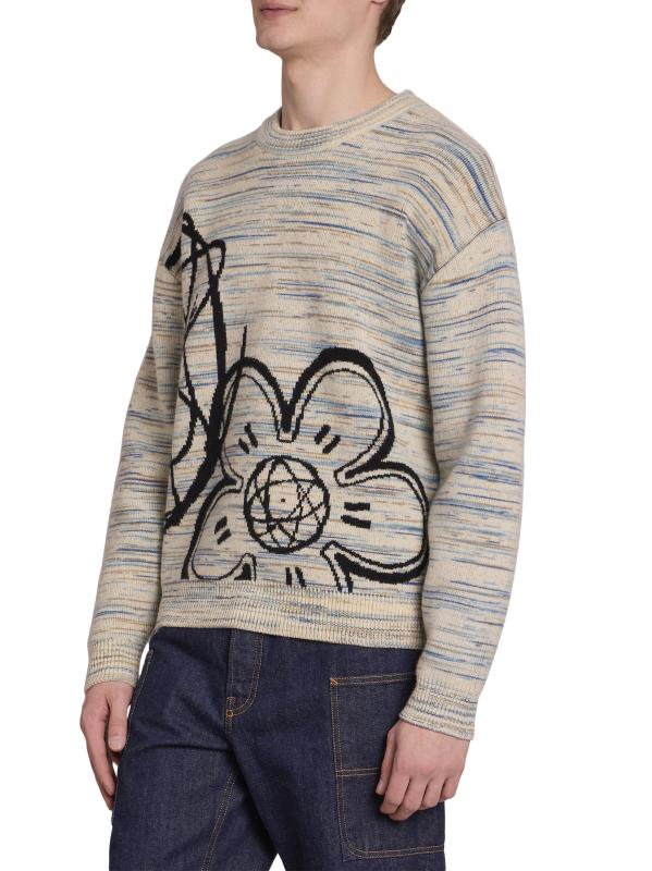 #3: سترة فوتورا من الصوف القابل للتمدد بوجهين - أوف وايت