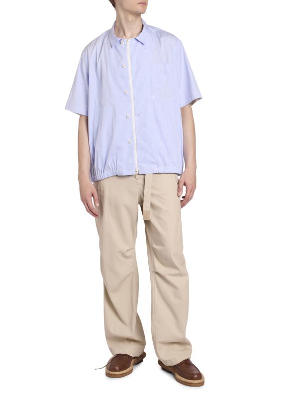 【関税込み】sacai ブルー コットン ツイル カーゴパンツ sacai(サカイ) / cotton oxford pants/カーゴパンツ/1/コットン