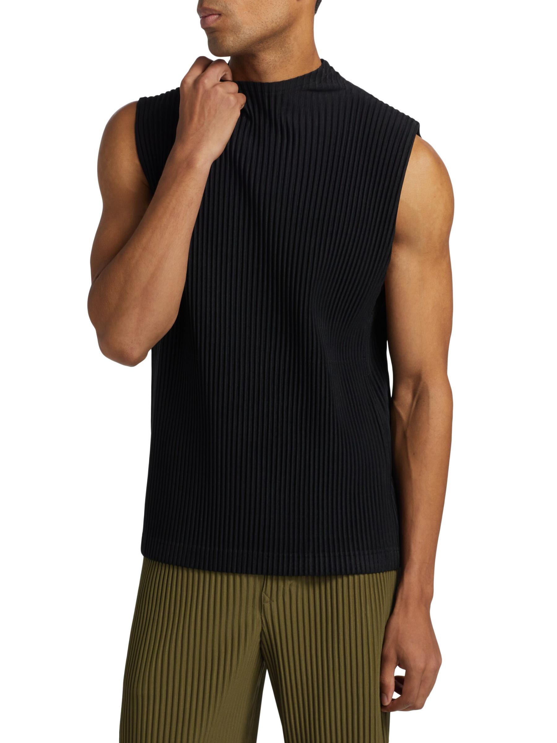 ☆HOMME PLISSE ISSEY MIYAKE ノースリーブベスト 3（Homme