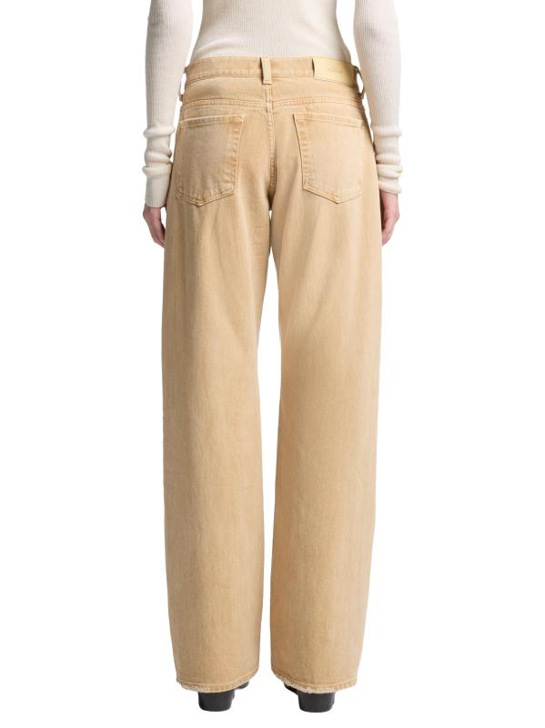 #4: بنطال تويستد تيس القطني - رمل