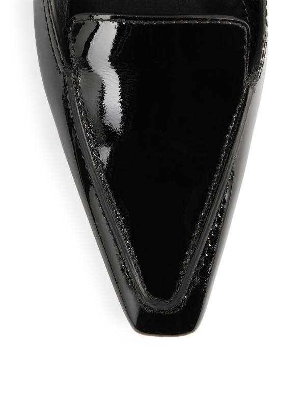 #5: مضخات جلدية حاصلة على براءة اختراع مقاس 35 مم - أسود