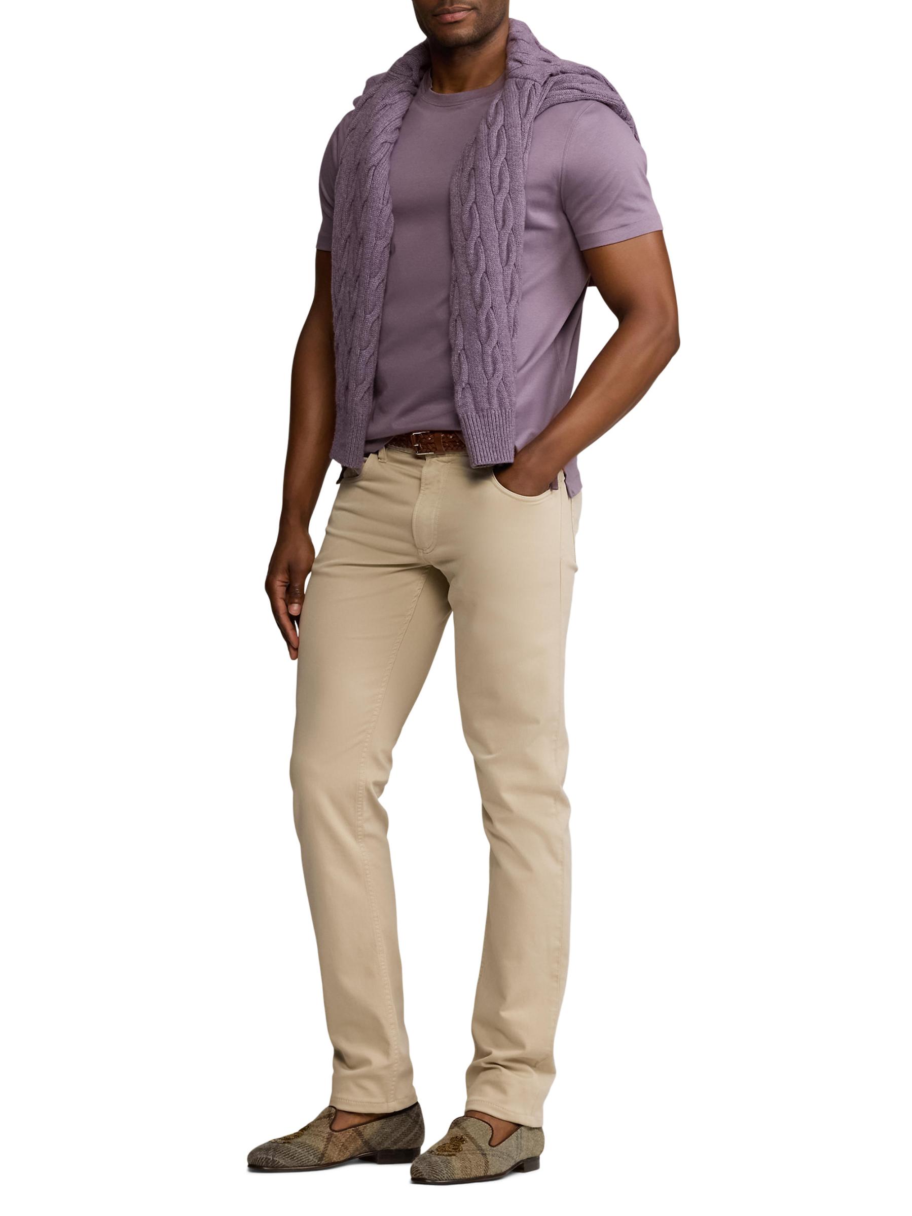 Ralph Lauren Purple Label インターロックコットン・Tシャツ Ralph Lauren Purple Label - インターロックコットン・クルー