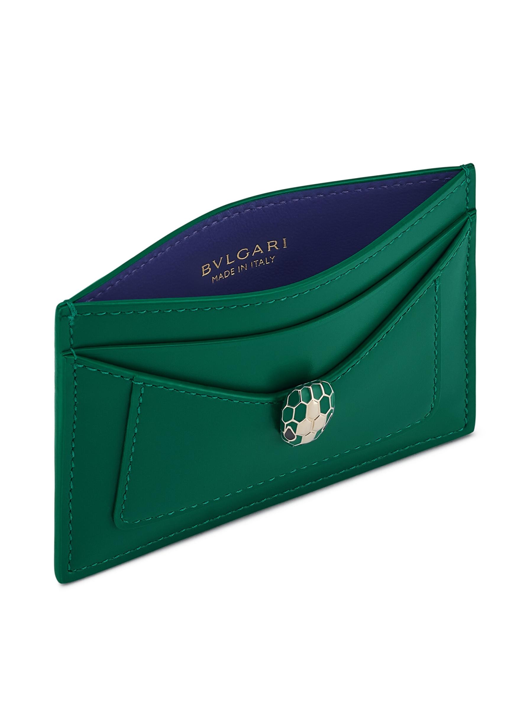 【BVLGARI】 Serpenti Forever Porta Carte カードケース Bvlgari Serpenti Forever Card Holder | Harrods UK