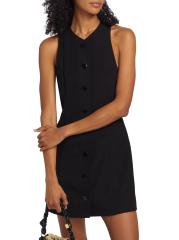 【関税込み】GANNI ブラック Suiting Vest ミニワンピース GANNIのブラック Suiting Vest ミニワンピースがセール中