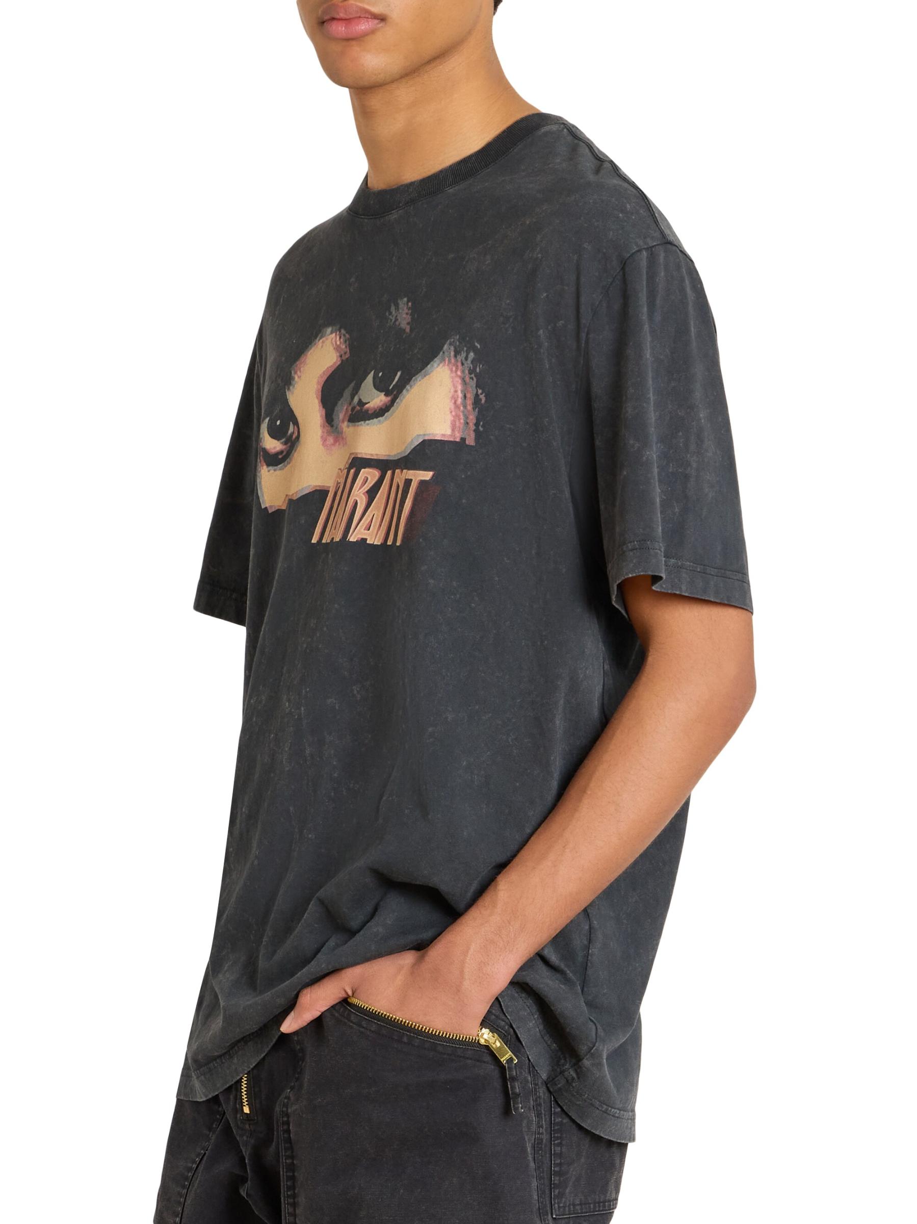 ★Isabel Marant★ジャファー プレーン コットン Tシャツ Shop Isabel Marant - Hugo Graphic Cotton T-Shirt | Saks