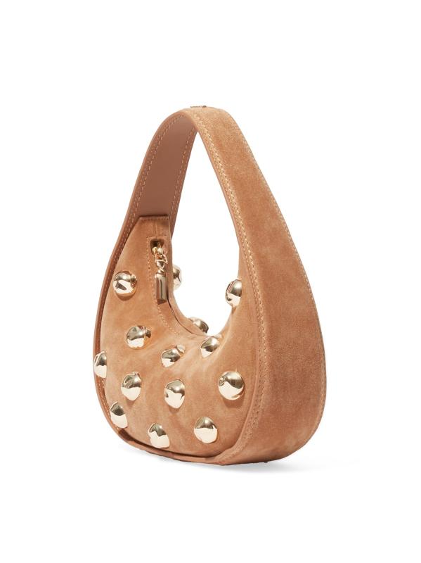 #2: حقيبة كتف من الجلد المدبوغ مرصعة بـ Finn - الجمل