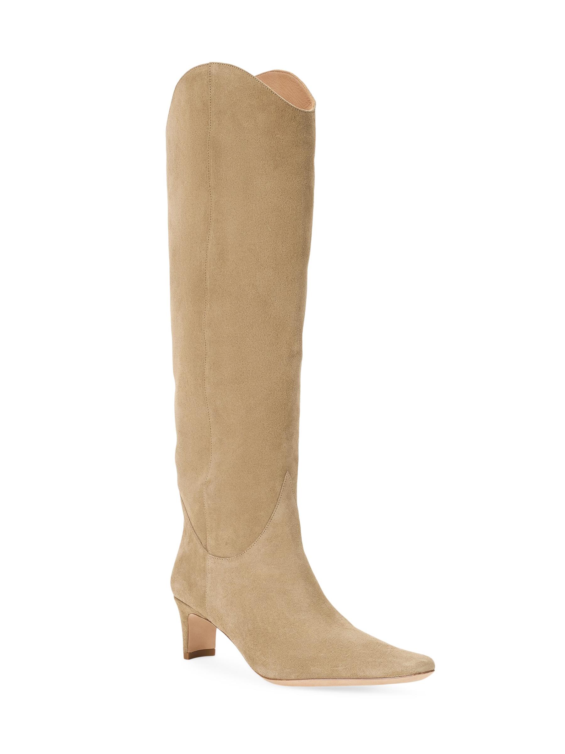 【関税込み】Staud トープ Wally スエード ロングブーツ STAUD Wally Boots | Shopbop