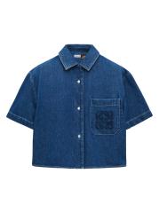 【新着】LOEWE デニムの半袖シャツ fb1c10a3-3f92-4639-bd19-