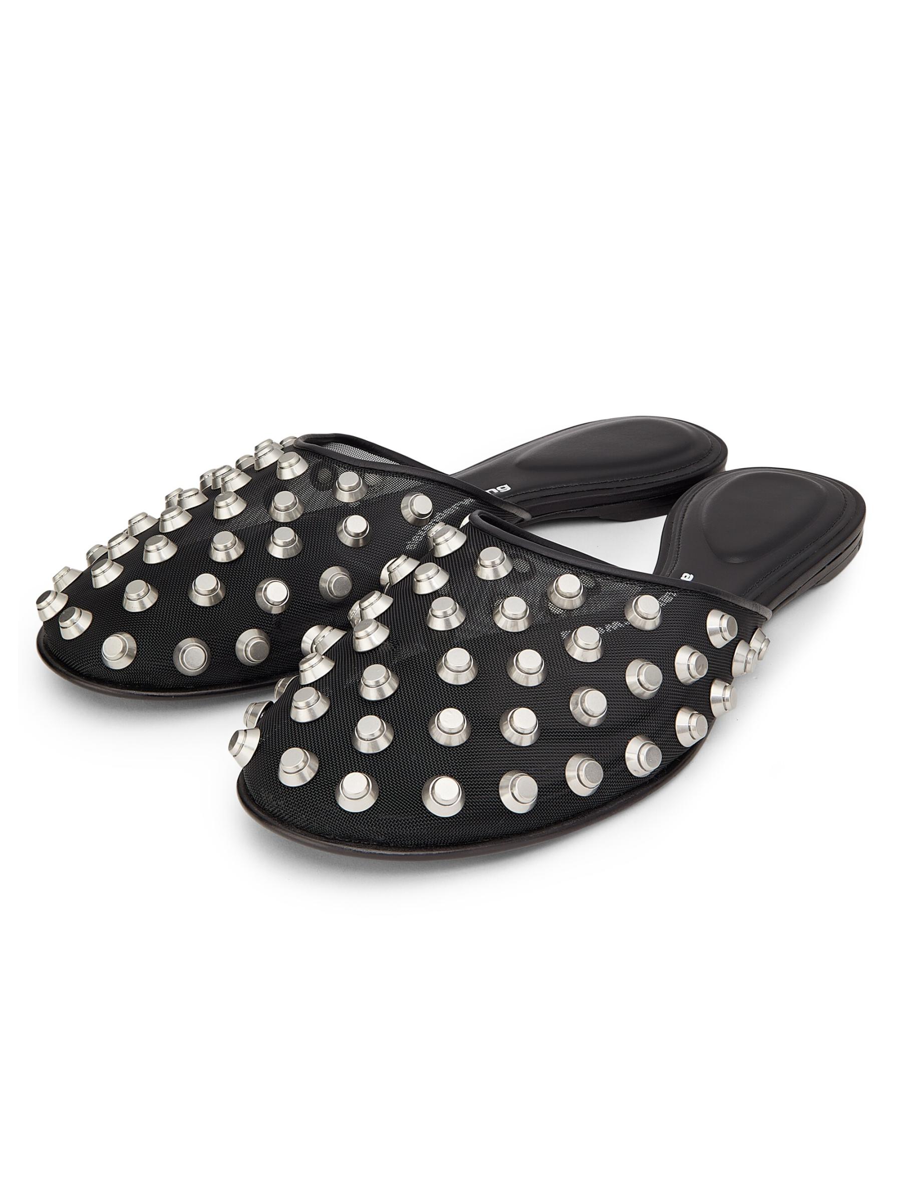 ローズメッシュフラットスリッパ/アレキサンダーワン Alexander Wang☆関税込☆10mm ローズメッシュフラットスリッパ