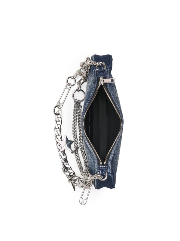 #4: حقيبة كتف ذا فايد دينيم تشارم - اللون النيلي العتيق الباهت