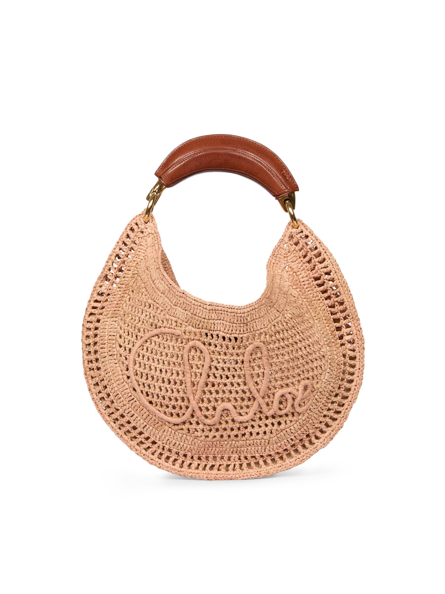 Chloé - サマーバナナ ロゴかぎ針編み ホーボーバッグ を