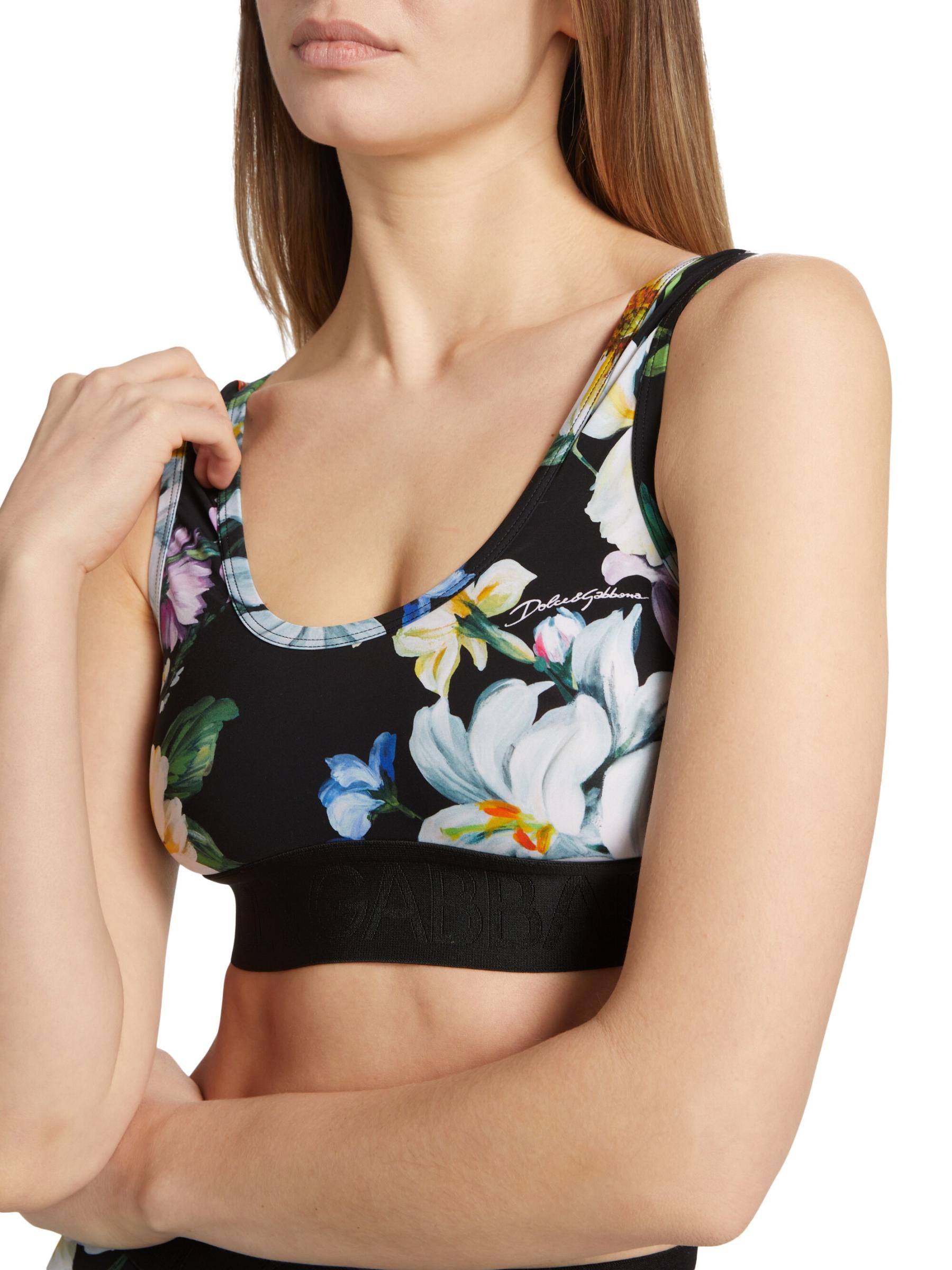 【Dolce & Gabbana】スポーツブラ Dolce & Gabbana スポーツブラ | ブラック | FARFETCH JP