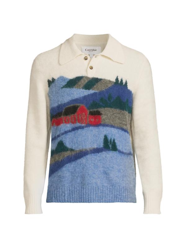 سترة بولو هارت من صوف الألبكة