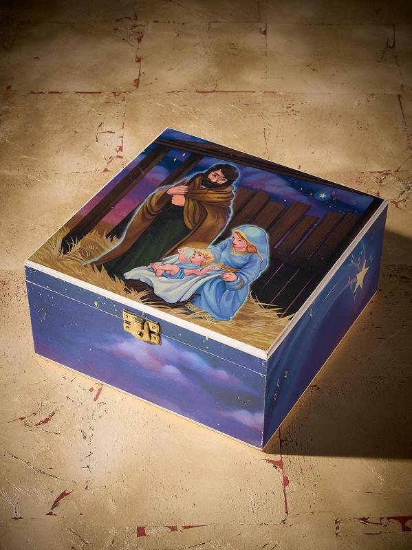 #2: مجموعة زينة عيد الميلاد المكونة من قطعتين من هولي فاميلي - NO COLOR