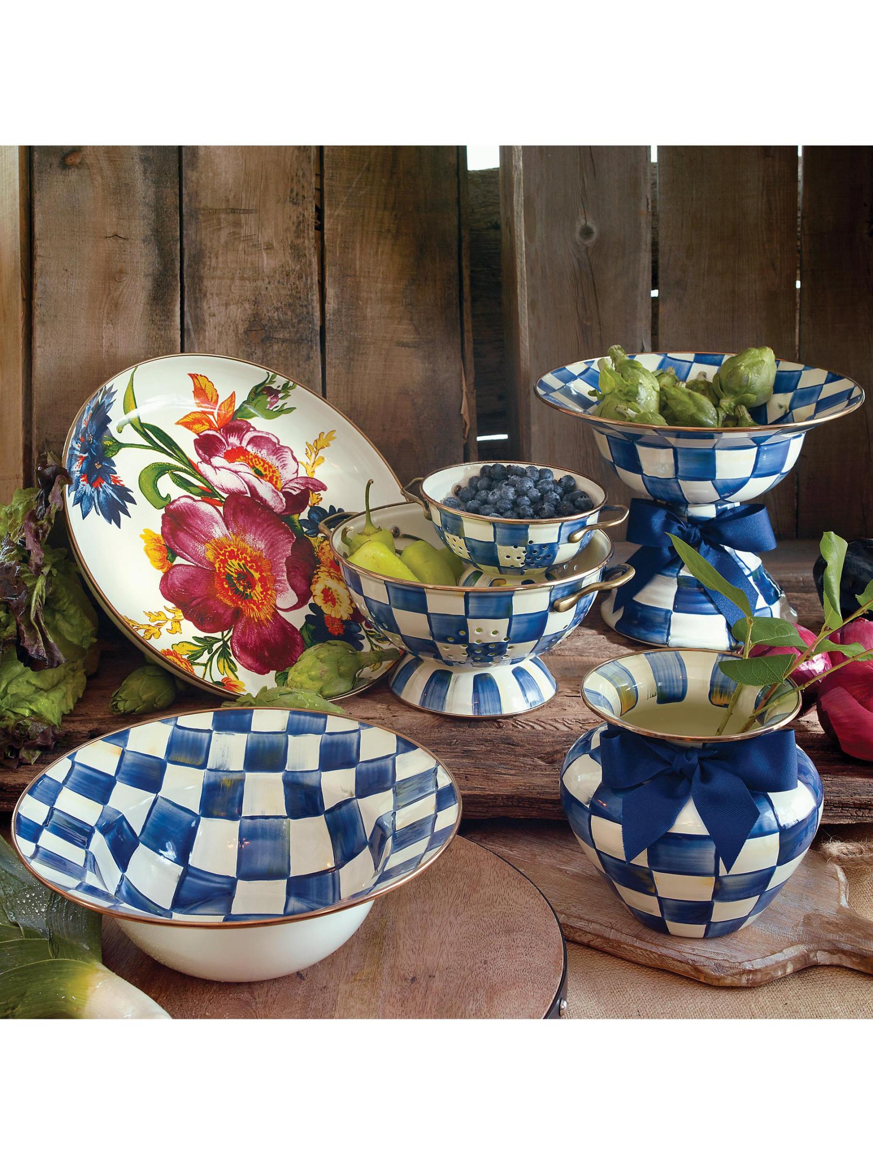 MacKenzie-Childs - チェックざる をオンライン購入 | Saks Fifth