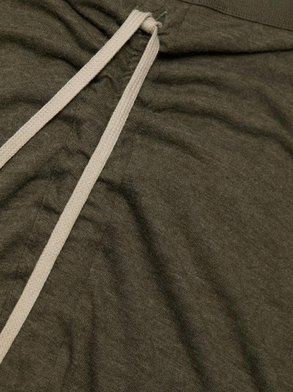 【RICK OWENS】エドフ マキシスカート ブルー Rick Owens - エドフ・ヴェルヴェット・ドローストリング