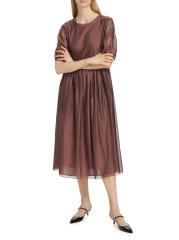 【関税&送料込】Max Mara Ossola Midi Silk Dress Ossola silk midi dress MAX MARA - Nugnes1920