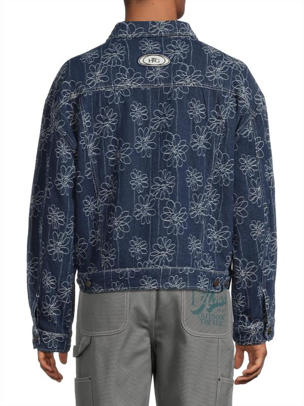 Shop Honor The Gift - Flower Jacquard Button-Front Jacket | Saks