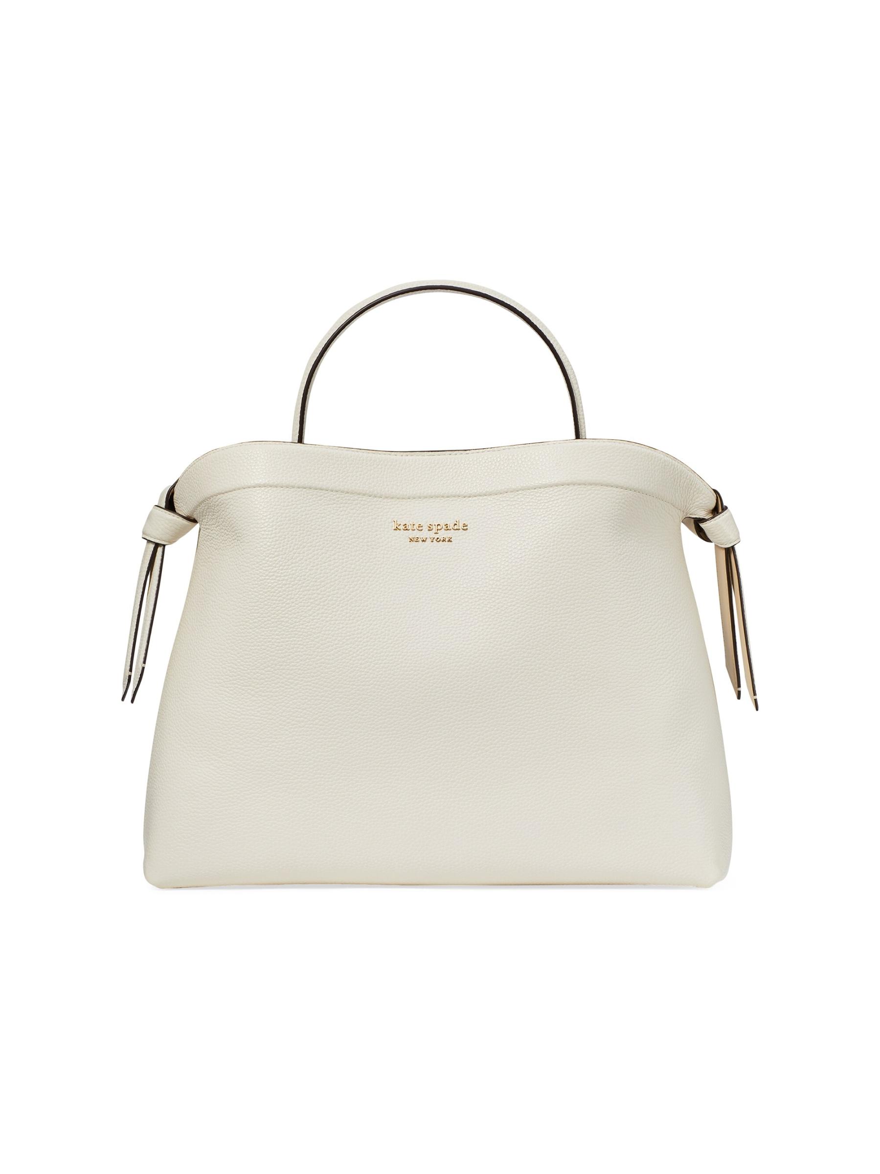 Shop Kate Spade New York - Knott Large Pebbled Leather Top