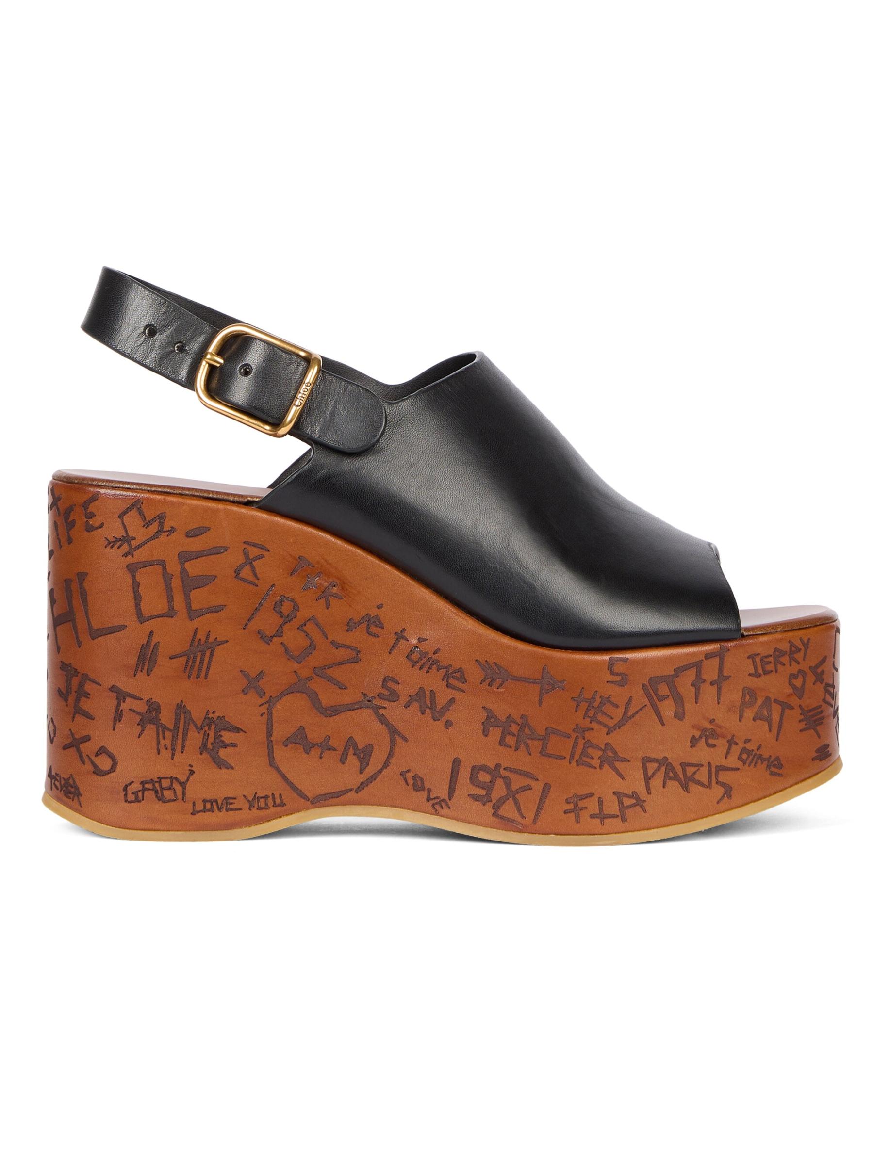 Shop Chloé - Maxime Platform Sandals | Saks Fifth Avenue