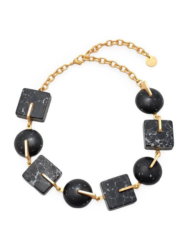 قلادة لاجونا غولدتون والراتنج