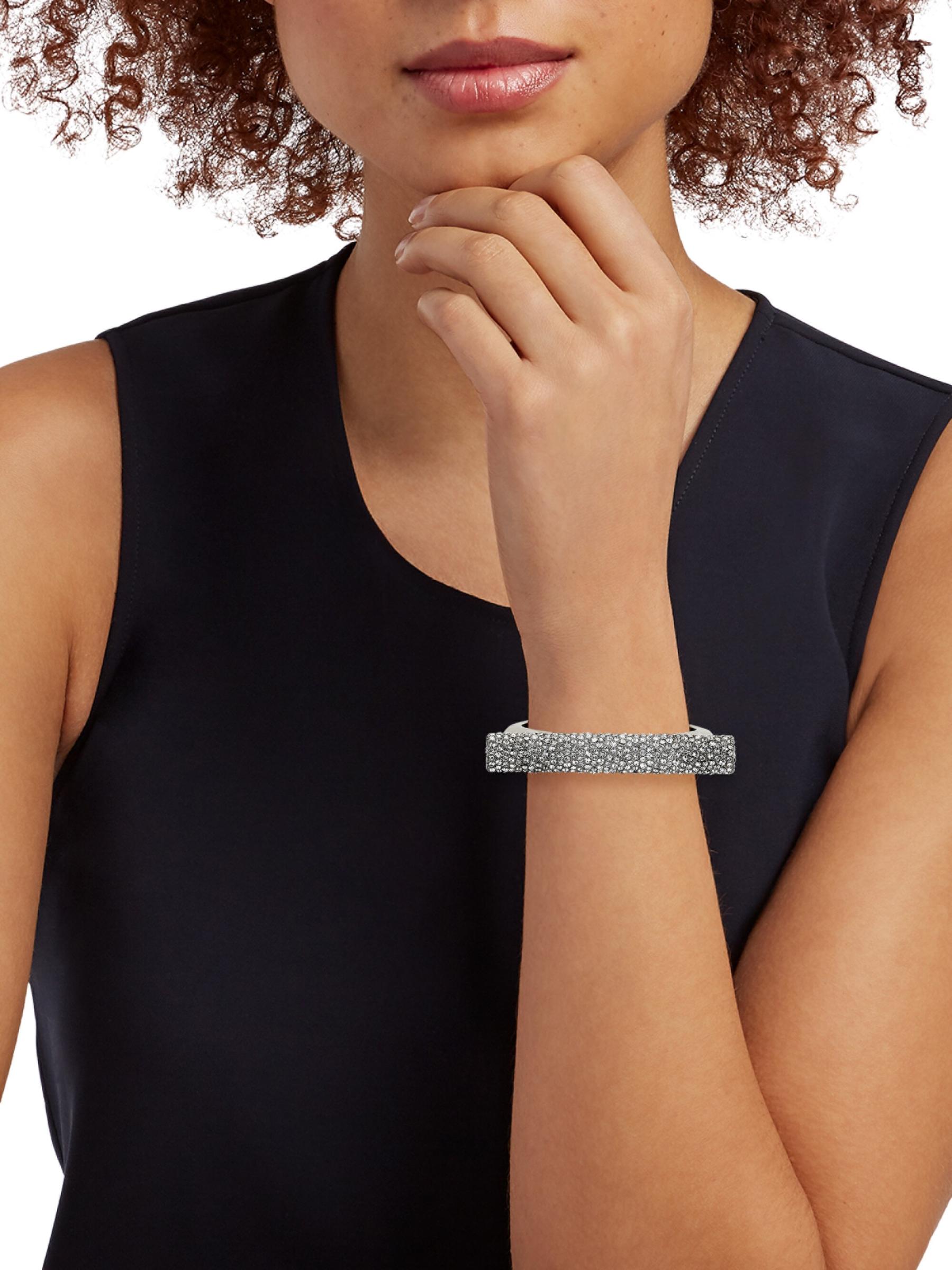 【送料&関税込】Alexander McQueen Cross Bar Bracelet Shop McQueen - Cross Bar Cuff Bracelet | Saks Fifth Avenue