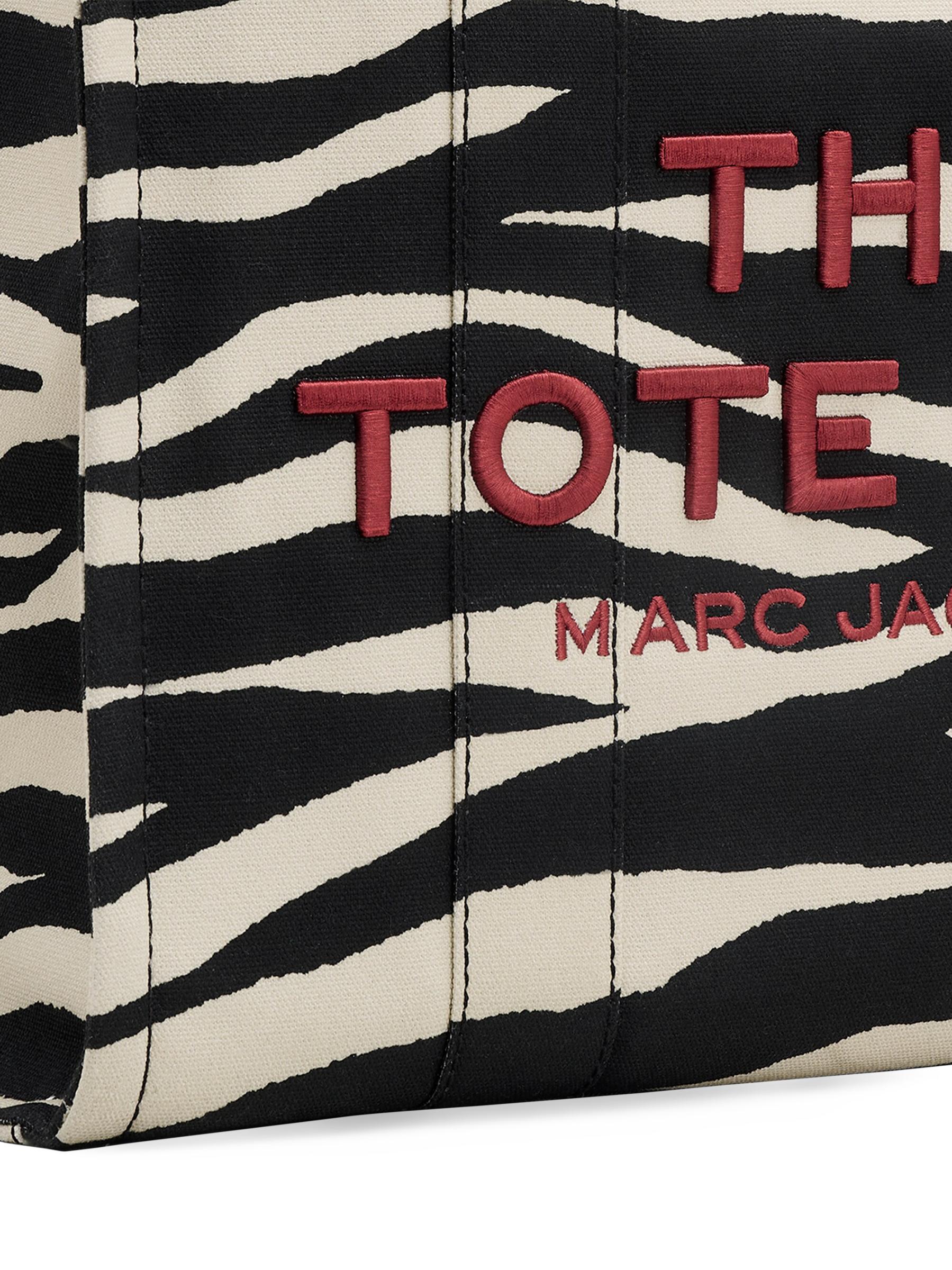 Marc Jacobs - ゼブラ柄キャンバスラージトートバッグ を