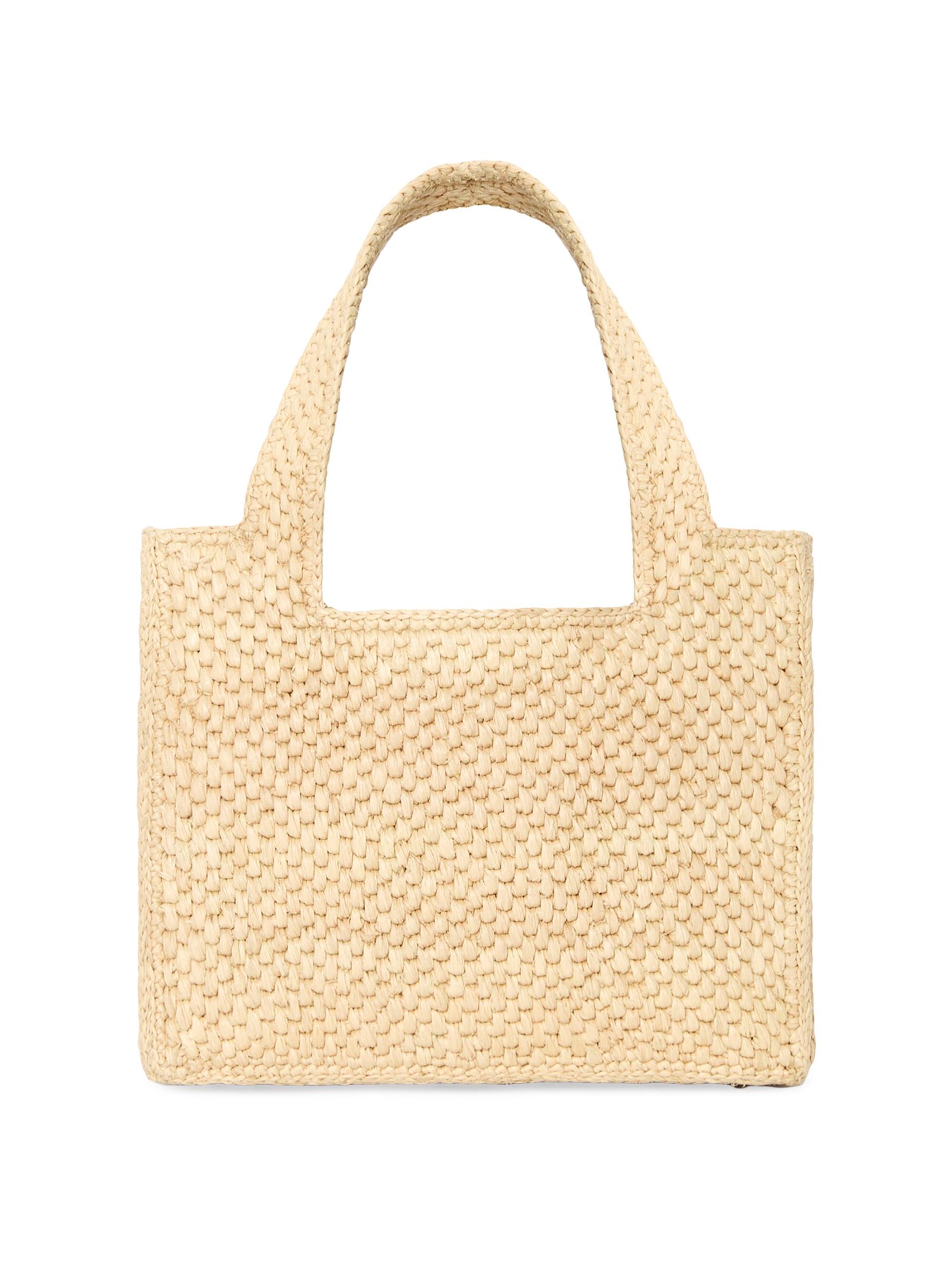 LOEWE + Paula's Ibiza 編み込みラフィア スモール トートバッグ