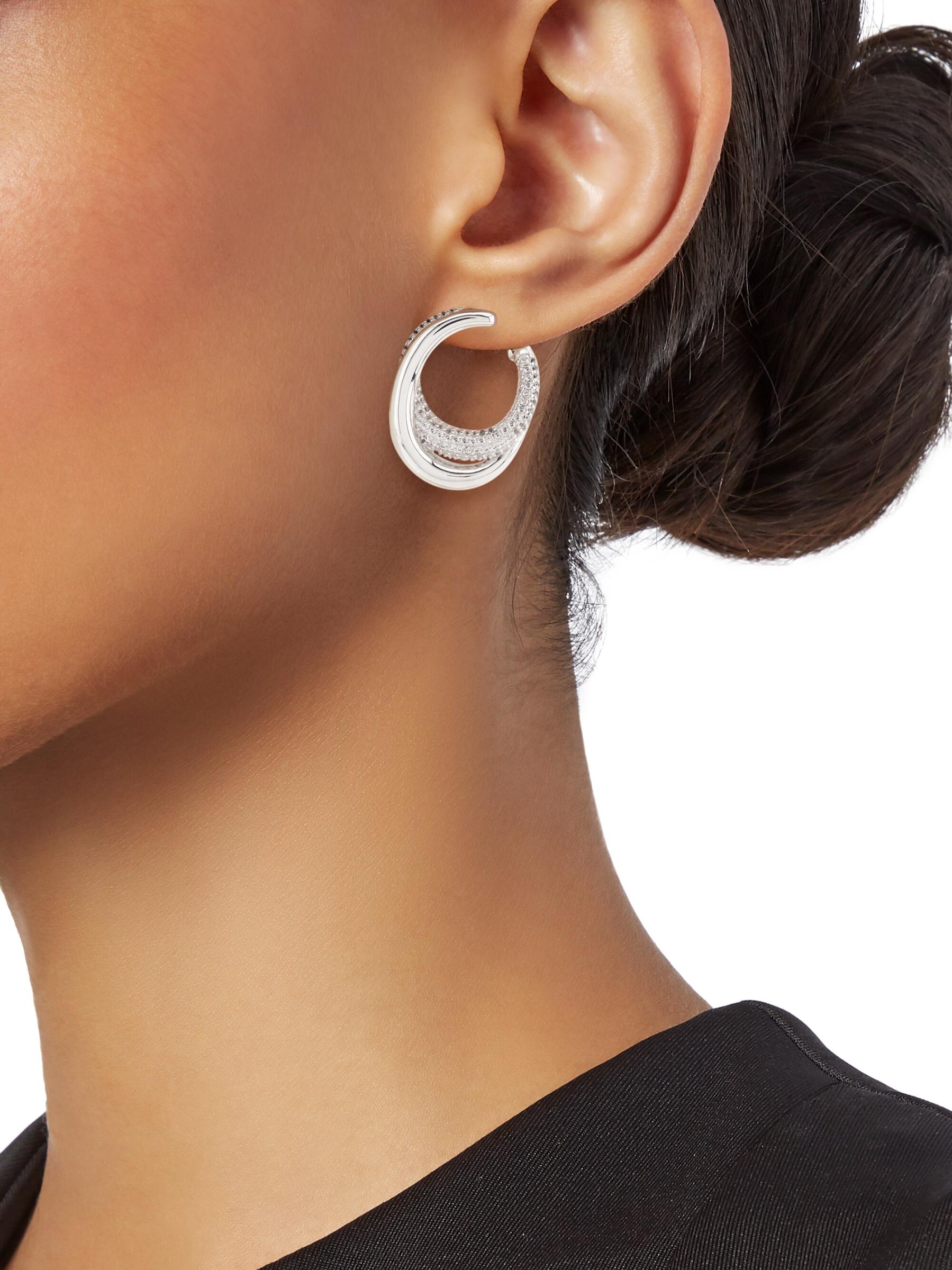Shashi ピアス シャシ ドロップ キュービックジルコニア フープ Shashi ピアス シャシ ドロップ 花 キュービックジルコニア
