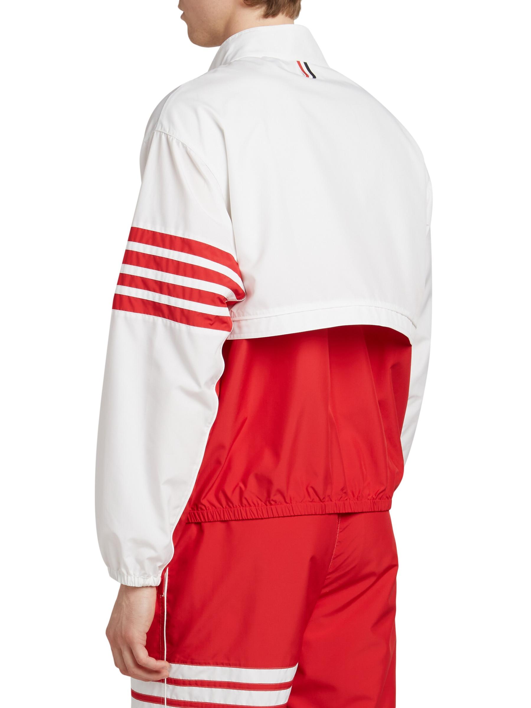 THOM BROWNE☆リップストップ ストライプ ウィンドブレーカー 三越伊勢丹 | THOM BROWNE/トムブラウン_women 通販 | リップス