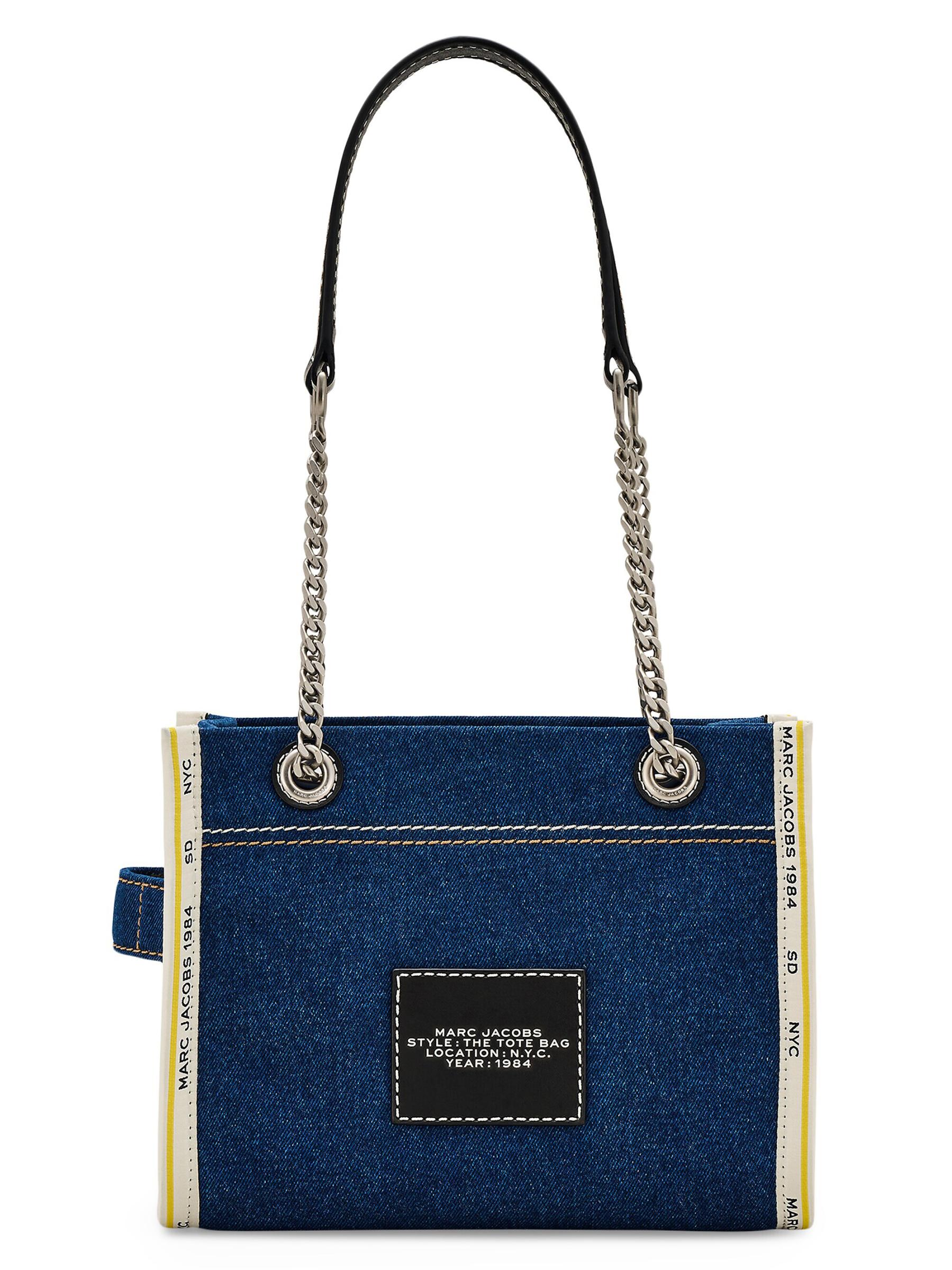 【関税&送料込】Marc Jacobs The Denim Chain Small Tote Bag Marc Jacobs The Denim Chain Small Tote Bag | Saks Fifth Avenue
