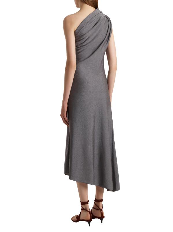 #3: فستان كوكتيل كوست ميتاليك غير متماثل - غونميتال