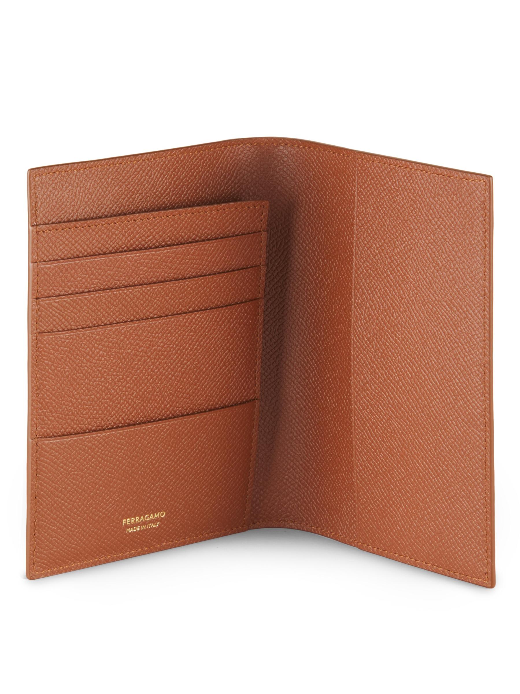 【FERRAGAMO】Gancini Credit Card Holder/全国送料無料 FERRAGAMO ​Gancini Card Holder With Pullout ID Window on