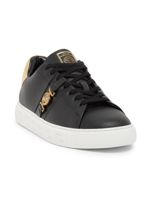Shop Versace Medusa Nylon Low-Top Sneakers Saks Fifth Avenue