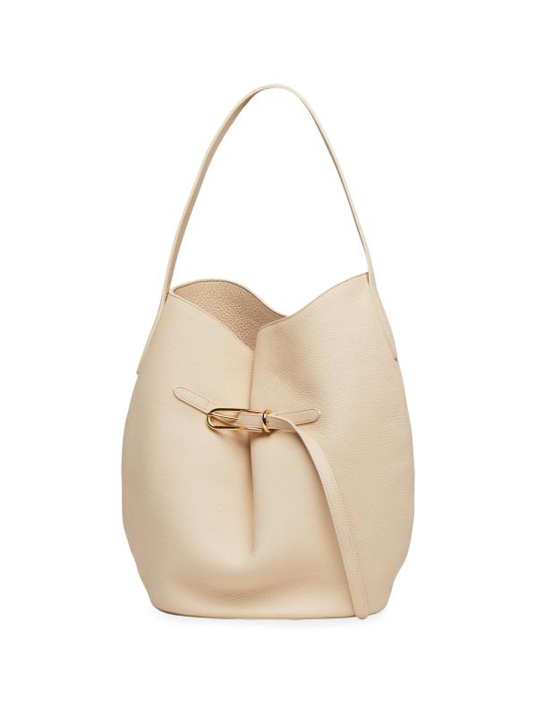 #2: حقيبة دلو كبيرة بحزام - كريم