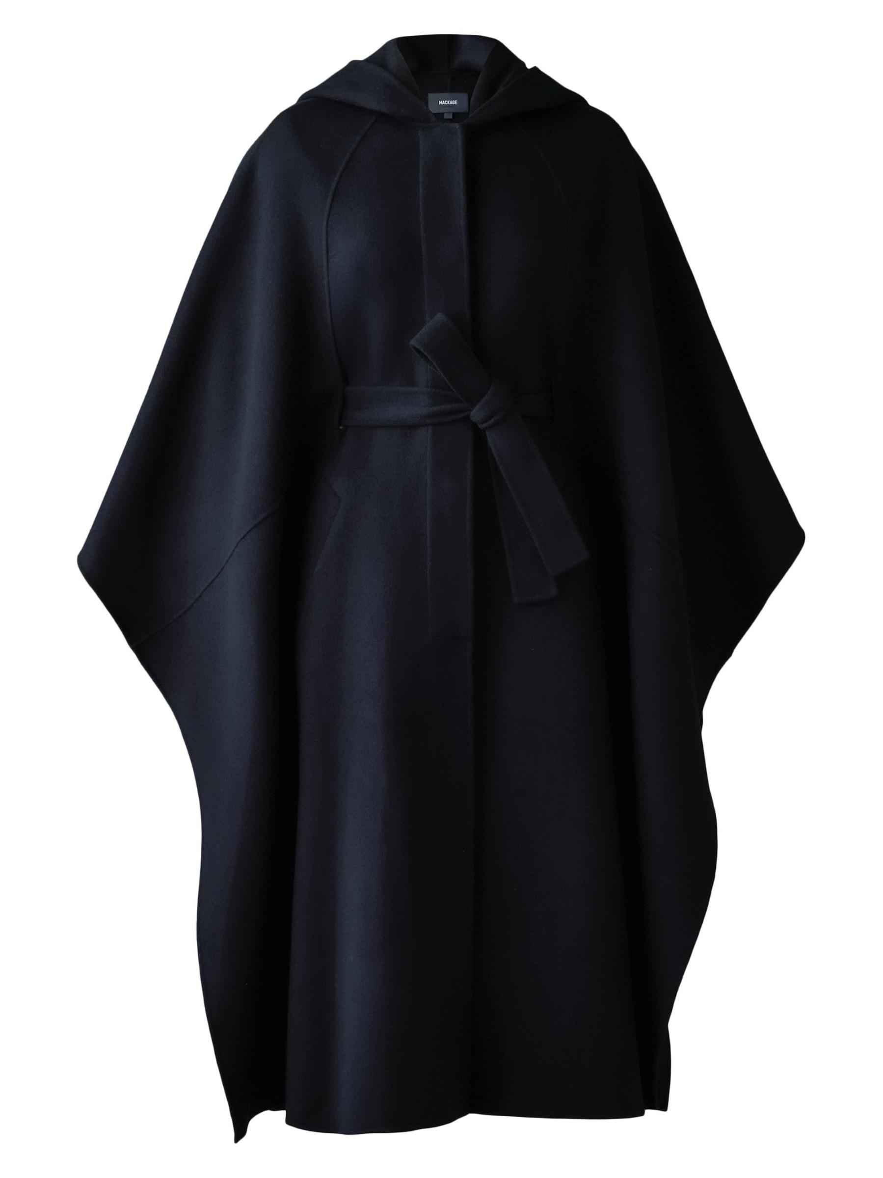 【YENN】DOUBLE FACE CAPE JACKET Shop Mackage - Kirstyn Double-Face Wool Cape Coat | Saks