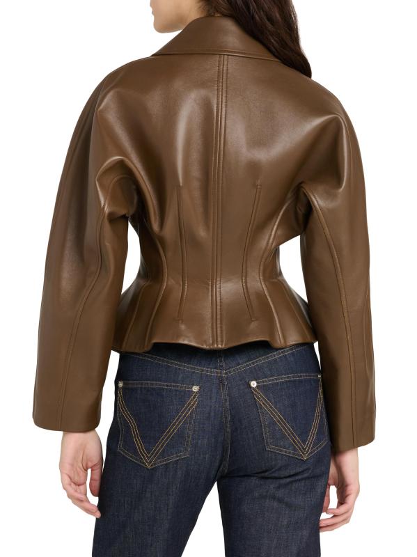 #4: جاكيت من الجلد المنحوت - دارك موس