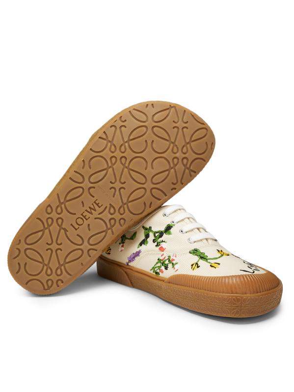 【LOEWE】テラ スエード スニーカー Loewe - Terra Vulca Black Suede Lace-Up Sneaker | Mitchell