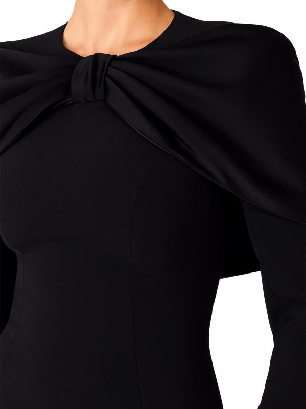 #4: فستان بيني معقود متوسط الطول - عرق السوس