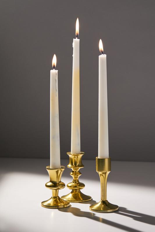 Gold Taper Candle Holder Urban Outfitters Australia