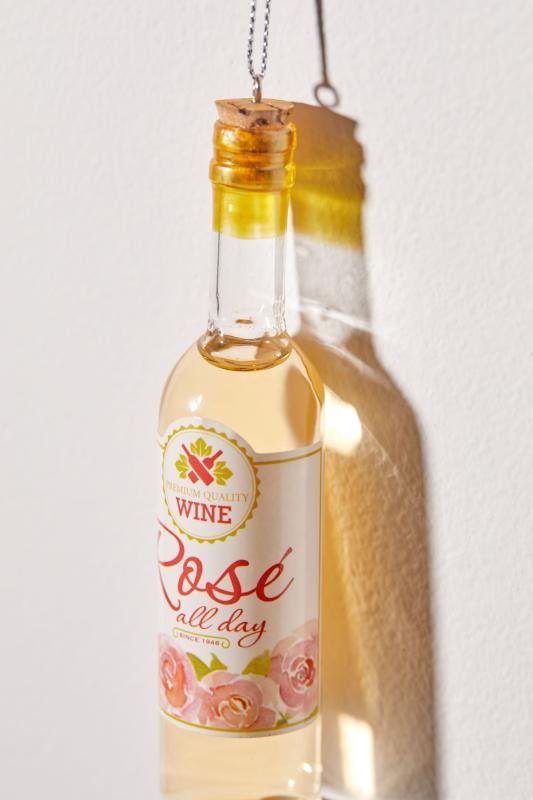 Rosé Bottle Christmas Ornament 어반 아웃피터스 코리아