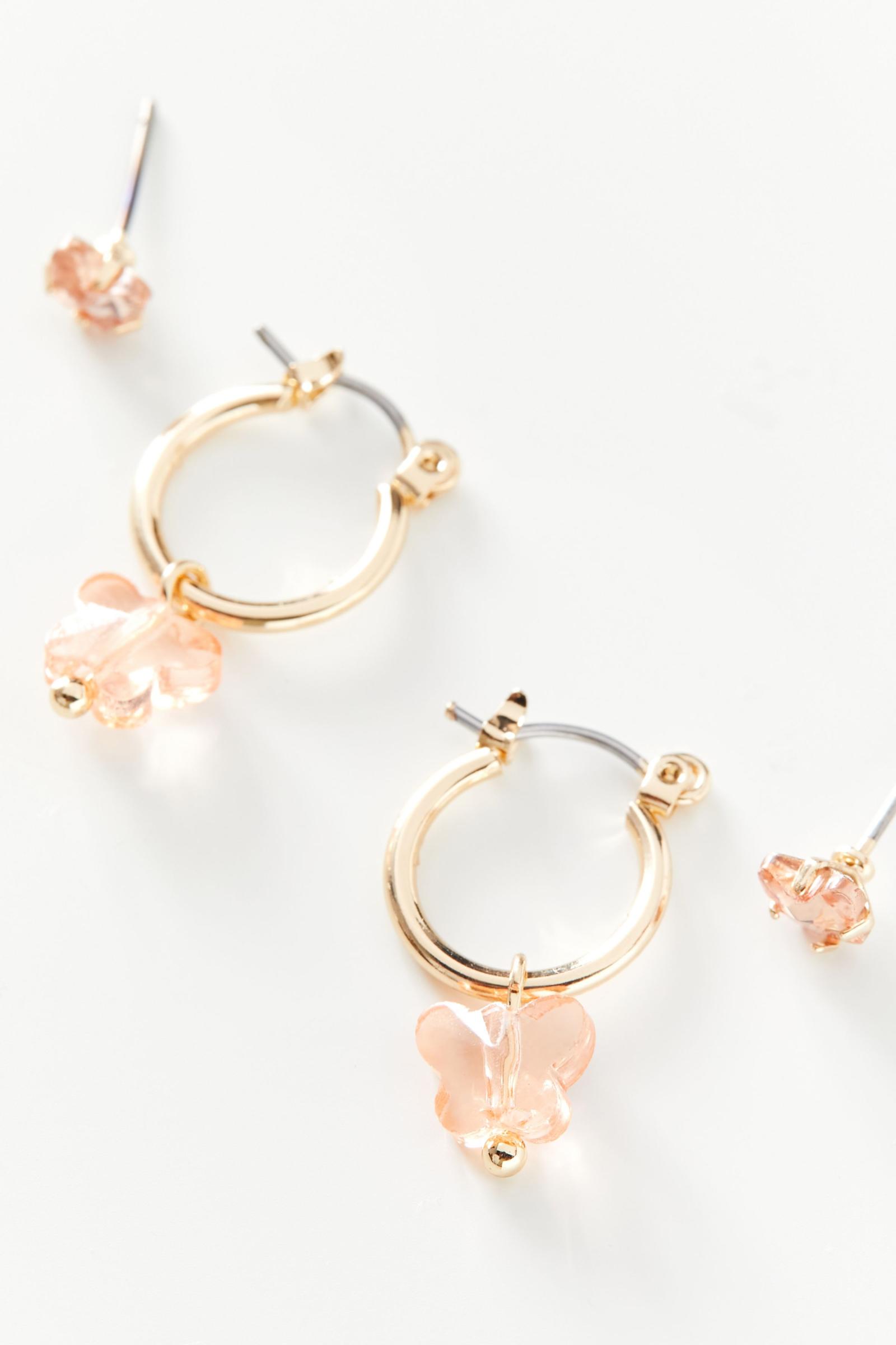 Crystal Charm Earring Set Urban Outfitters Australia