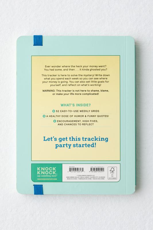 Knock Knock Where&rsquo;s My Money Habit Tracker Journal | Urban 
