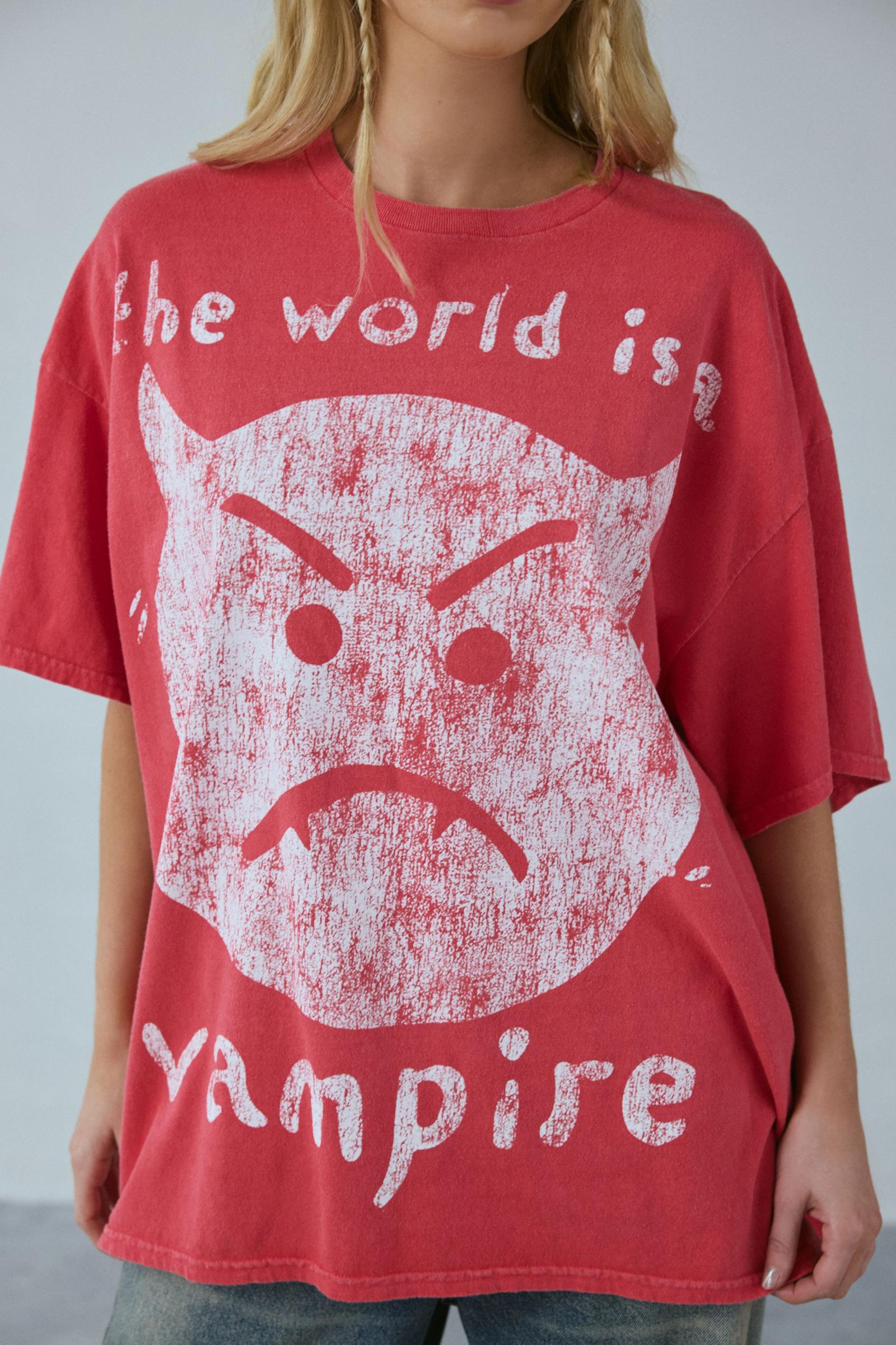Tシャツ・カットソー Urbanoutfitters x Smashing Pumpkins Tour Graphic T-Shirt Urban Outfitters' Smashing Pumpkins Tour Top: Buy Online